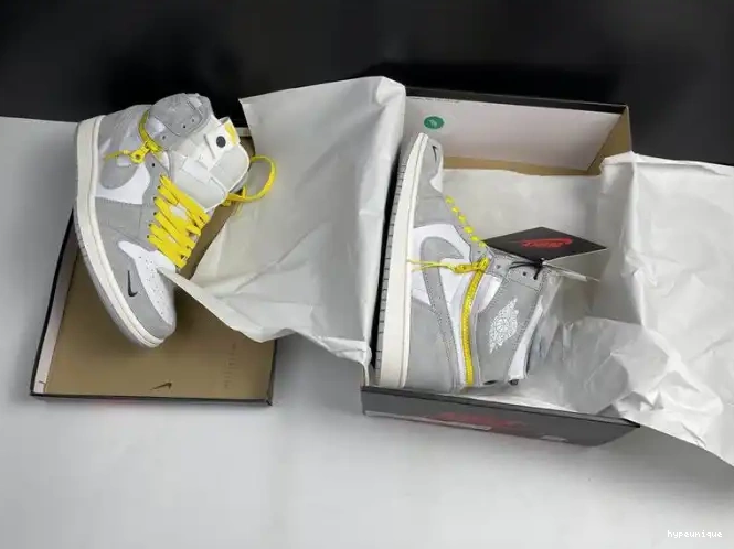 HYPE High 1 CW6576-100 Light Air Switch Smoke Jordan 0528